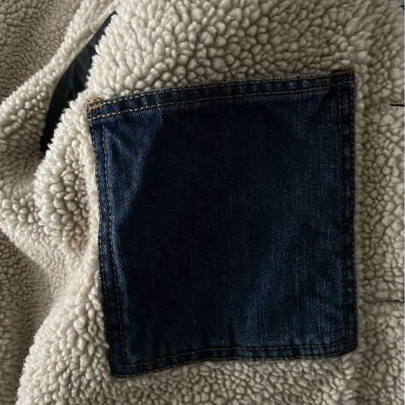 Loved, Levi’s Vintage Classic Men’s Jean Jacket with Sherpa Lining size Small S - Picture 11 of 16